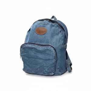 Vintage Rugged Exposure Denim Backpack Blue Jean 90s Y2K Bag